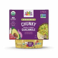 Organic Chunky Guacamole 3 Pack Packaging