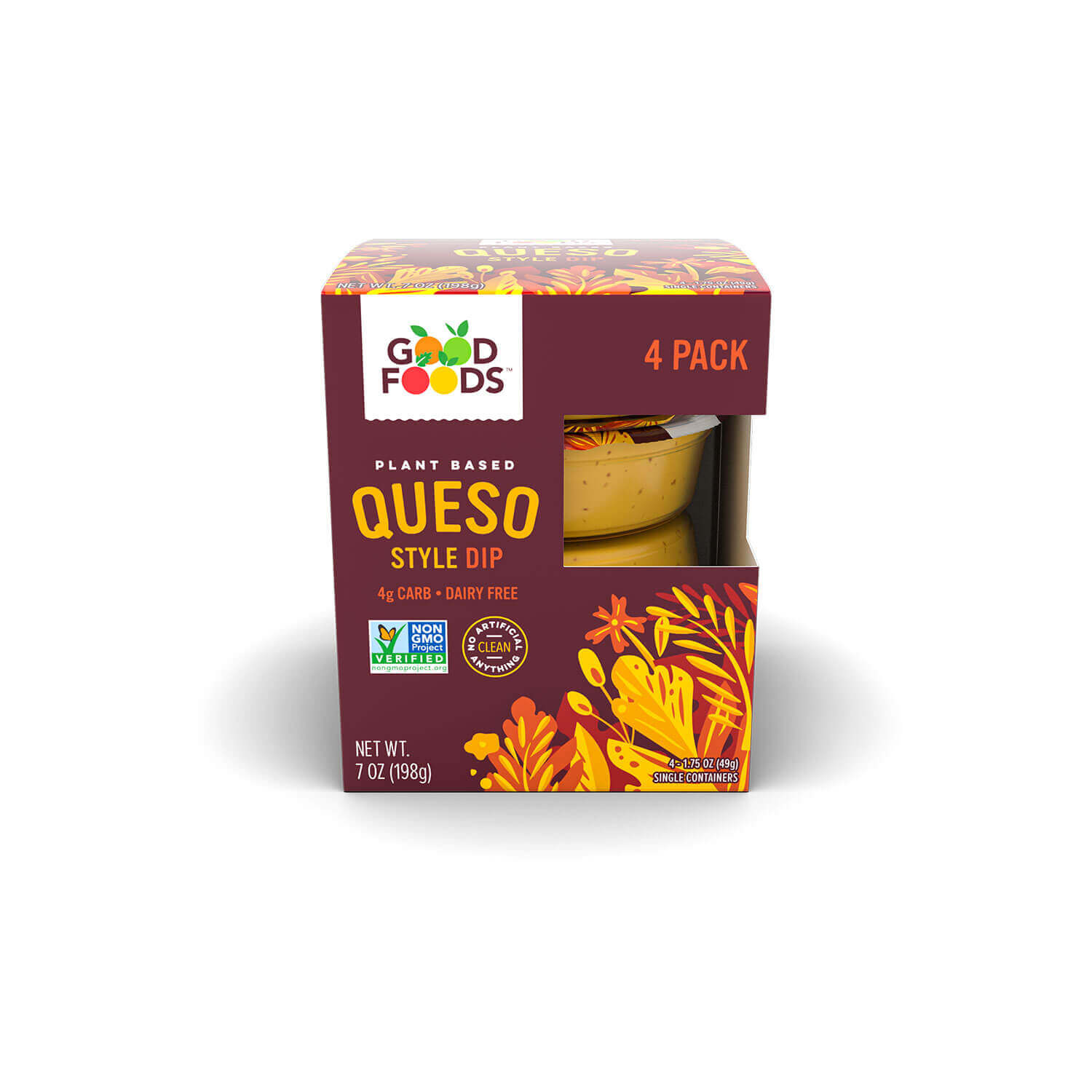 Queso Style Dip DairyFree Queso Good Foods